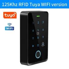 Wifi Tuya Fingerprint Access Control Keyboard Outdoor Waterproof Standalone RFID