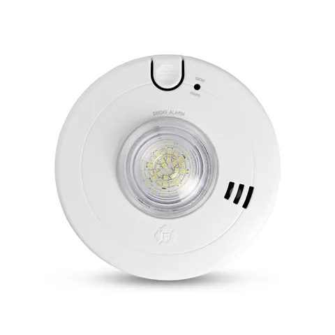 First Alert SM110LED-AC, Hardwire Smoke Alarm with LED Strobe & 10-Year Batte...