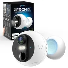Geeni Perch 3MP Magnetic Battery Camera – 2K HD Outdoor Security IP 66