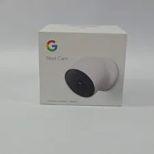 Google Nest Cam Home Security Camera White G3AL9