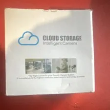 LUMIVAULT Cloud Storage Intelligent Camera 4MP Wi-Fi Cloud, Alexa/Google