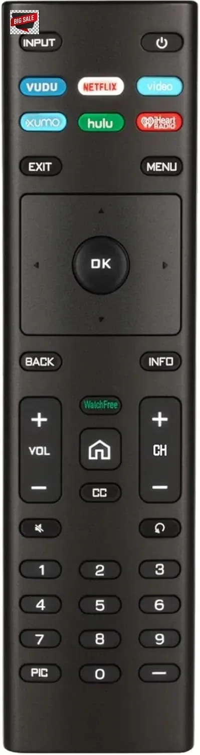 ORQRQO XRT136 Replacement Remote Control for All VIZIO Smart TV Remote, for D Se