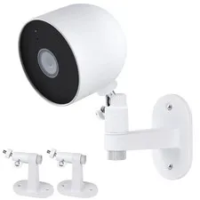 2Pack Adjustable Security Wall Mount Bracket for Google Nest Cam Outdoor/Indoor