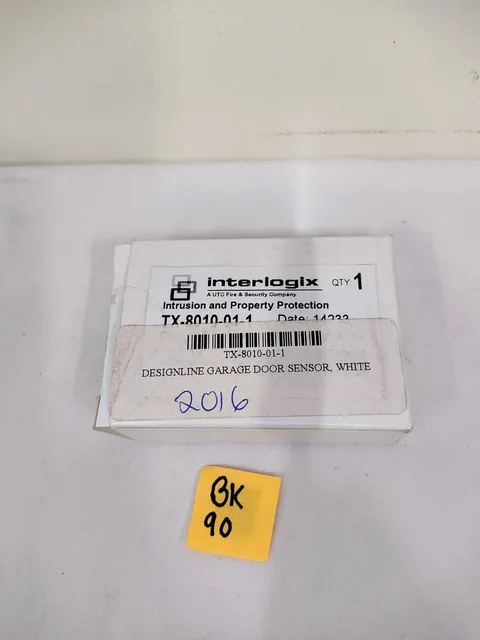 *LOT OF 2* GE INTERLOGIX DESIGNLINE TX-8010-01-1 GARAGE DOOR SENSOR-NEW