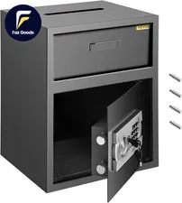 Digital Depository Safe 1.7 Cubic Feet Made of Carbon Steel Electronic Code Lock