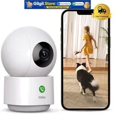 360-Degree Home Security Camera: Smart Motion Tracking & Night Vision