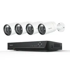Reolink 12MP PoE Security Camera System 8CH NVR 2TB HDD 24/7 Video Recording