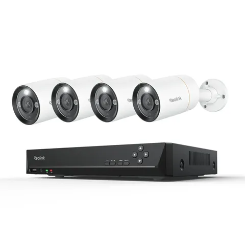 Reolink 12MP PoE Security Camera System 8CH NVR 2TB HDD 24/7 Video Recording