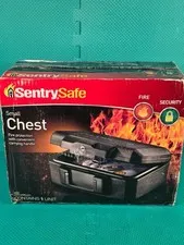 Sentry Safe Fireproof Lock Box Small Chest New Open Box  🔥🔥🔥