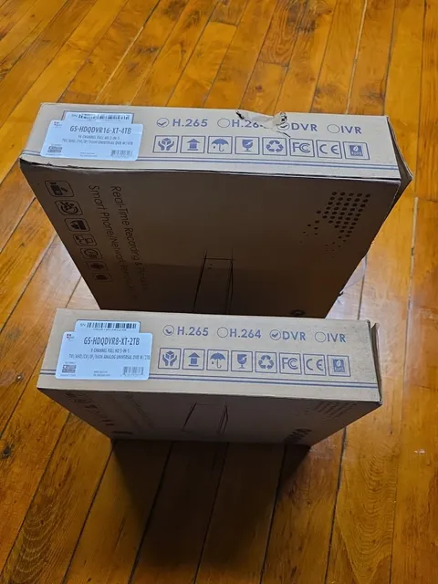 Gsi 4tb 16CH & 2tb 8CH H.265 5IN1 DVR Security Video Recorder Nib 2 Dvrs!