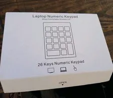 Spadger Plug & Play 26 Keys Numeric Keypad For Laptop Open Box