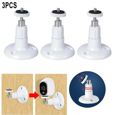 For for Stick-Up Cam & for RING 3Pack Adjustable Security Wall Mount Bracket