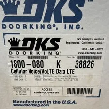 DKS DoorKing 1800-080 Access Control System w/ Cellular Voice/VoLTE, LTE Data