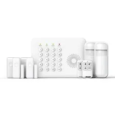 Wireless DIY Home Security System, Smart Burglar Alarm Kit, Window/Door Sensors,