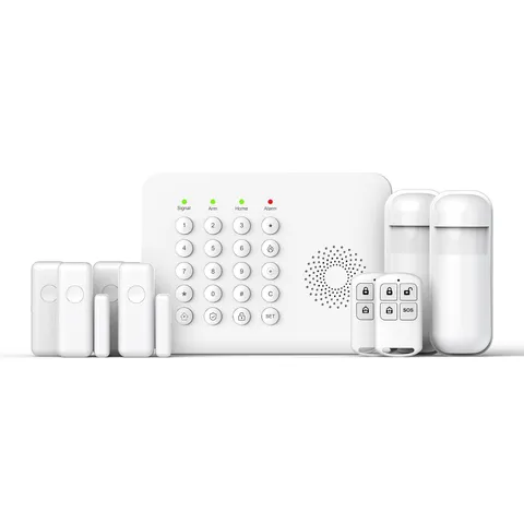 Wireless DIY Home Security System, Smart Burglar Alarm Kit, Window/Door Sensors,