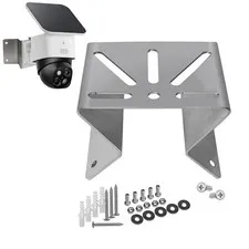 Stainless Steel Exterior Wall Corner Mount Holder Bracket PTZ Camera 270° View