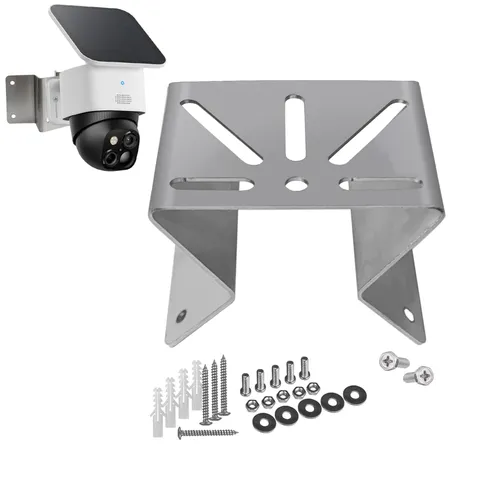 Stainless Steel Exterior Wall Corner Mount Holder Bracket PTZ Camera 270° View