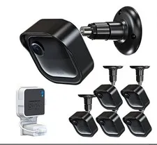NEW 5 PACK ALL WEATHER OUTDOOR CAMERA WALL MOUNT HOUSING 360° ADJUSTABLE BLACK