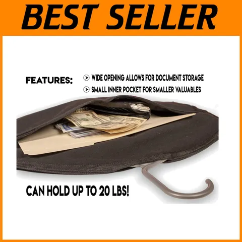 Under Clothes Hidden Safe | Valuables Concealed Hanger
