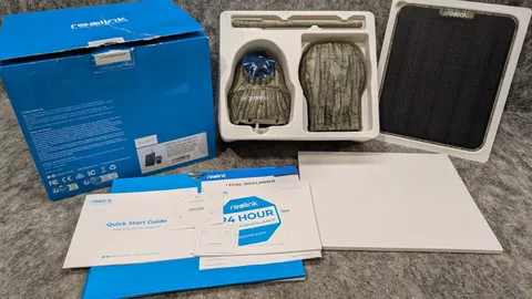 Reolink 4K 4G LTE Trail Security Cam -  Go Ranger PT+Solar Panel (No Battery)