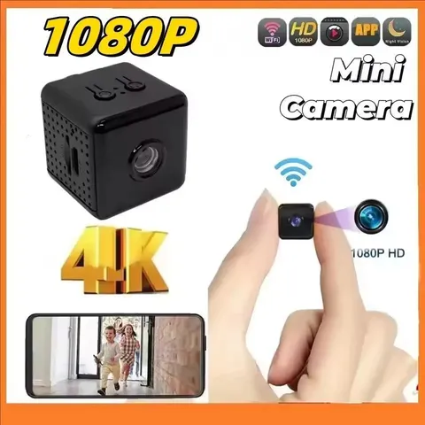 Mini APP WiFi Camera 1080P HD Motion Detection Home Security Audio Video Cam
