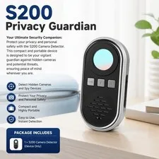 S200 Hidden Camera Detector Anti Spy Finder for Hotels Travel Privacy Protection