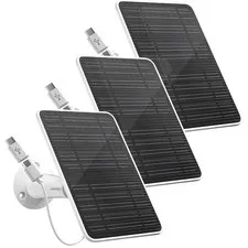 Eufy Compatible Solar Panels, 9.8ft Charging Cable