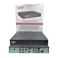 4 Channel 5 Megapixel Lite DVR | GSS Pro Hybrid XVR Video Recorder with AI and Au