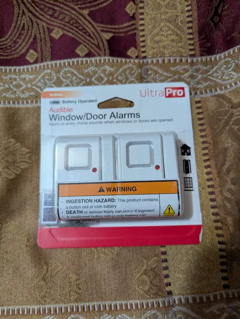 Jasco Battery Operated Audible Window/Door Alarms, 2 Pack