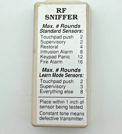 GE Interlogix RF Sniffer 60-401   1424