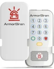Portable Security Door Alarm 120dB Siren Motion Detection Smartphone App Control
