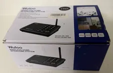 Wuloo WL666 2 Pack Black Multi Channel Wireless Home Audio Intercom System