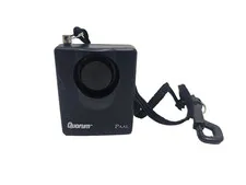 Vintage Quorum PAAL Personal Security Alarm Black Belt Clip Lanyard