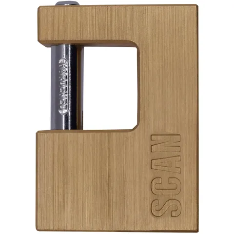 Scan ZA111-80 Brass Lock Switch 80mm