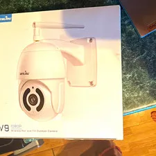 meariView WB 1080p Wireless Wi-Fi Pan/Tilt Outdoor Security Camera White Alexa