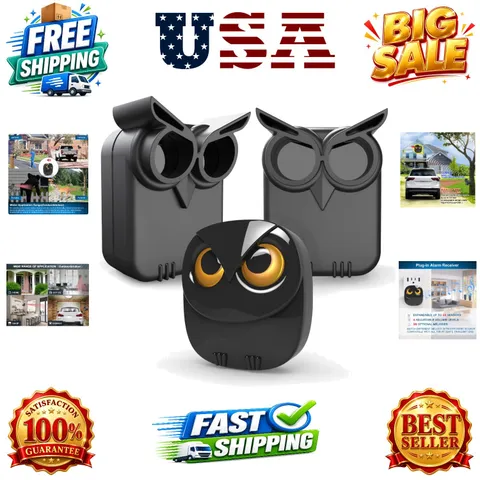 Driveway Alarm- 1/2 Mile Long Range Wireless Driveway Alarm Outdoor Weather R...