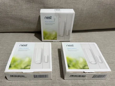 Google Nest Detect Door Window Sensor H1100WES Set of 3 (2 New, 1 Used)
