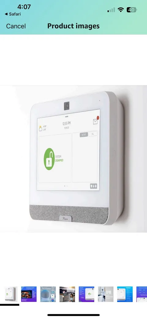 QOLSYS iQ4 iQP4001 Panel 4 ALARM SYSTEM PowerG S-line GE LTE 319.5 MHz