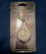 Safe Sound Personal Alarm Keychain Loud Alert 125db Self-Defense Siren