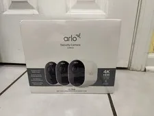 Arlo Ultra 4K Wire-Free Camera 3-Pack + Hub