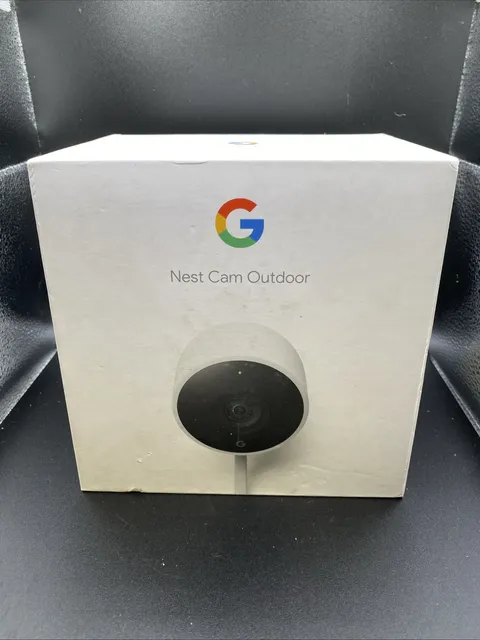 Google Nest Cam Outdoor Security Camera - NC2100ES - Wired - Open Box