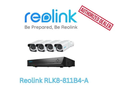 Reolink 8CH NVR 4K 8MP PoE 5X Optical Zoom Night Vision Security Camera System