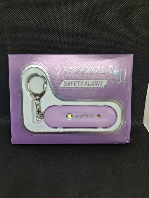 Personal Safety Alarm for Women - Waterproof Rechargeable Security Alarm - 14...
