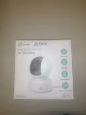 Kasa KC410S 2K+ Indoor Security Camera Pan & Tilt Wired Night-Vision 2 Way Audio