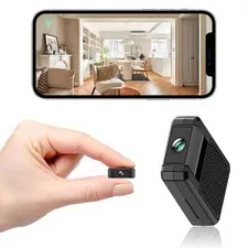 2026 Mini Wireless Security Camera Only 0.9 Inch Small Home WiFi 1080P HD Mic...