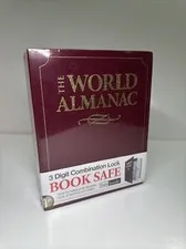 3 Digit Combination Lock Book Safe, Book Safe, hidden lock safe Almanac edition