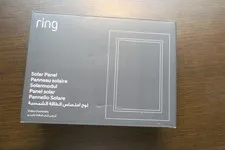 RING Solar Panel Model 5F52E9 – New Open Box – For Stick Up Cam & Spotlight Cams