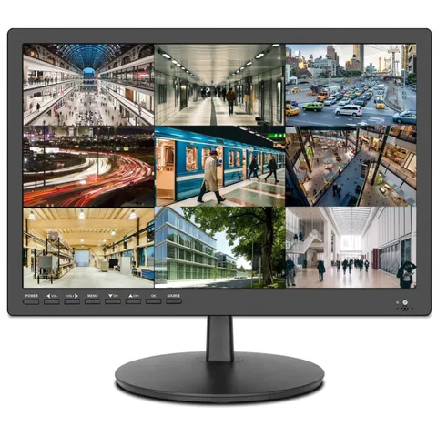 17" CCTV Security Monitor with Ultra-Fine Pixel Pitch