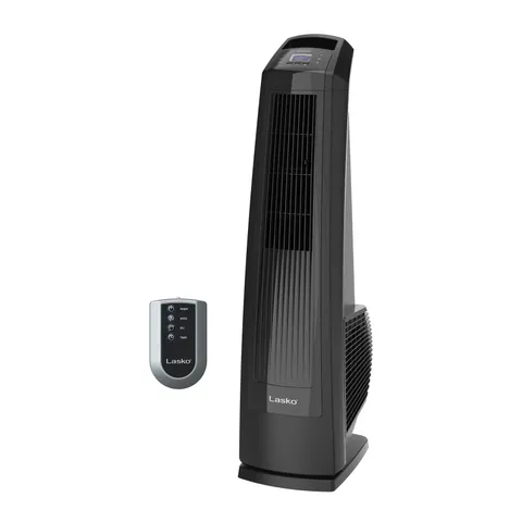Lasko High Velocity Oscillating Tower Fan, 3 Powerful Speeds, Timer, Adjustable