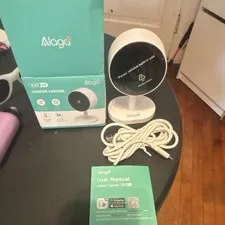 Alaga K10 2K Indoor Wi-Fi IP Security Camera White Human Detect Two-Way Audio